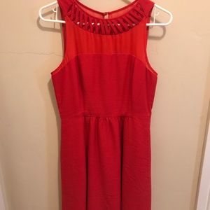 Anthropologie Women’s red dress!